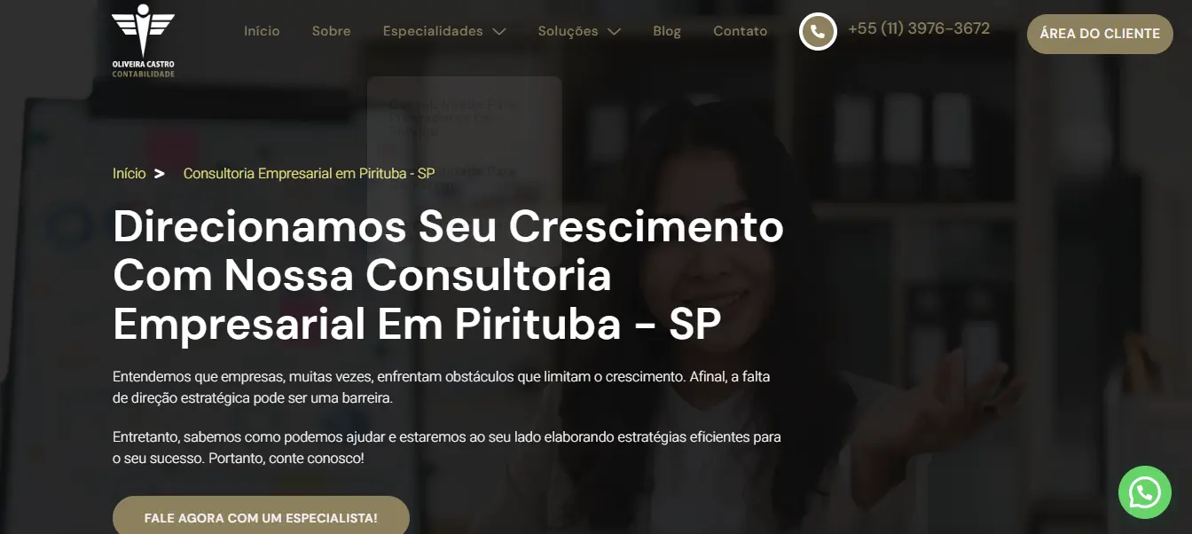 Consultoria Empresarial Em Pirituba Sp - Oliveira Castro Contabilidade