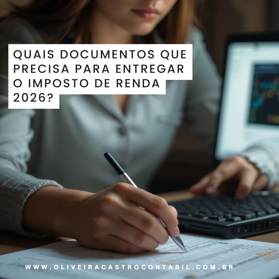 Read more about the article Quais documentos que precisa para entregar imposto de renda 2026?